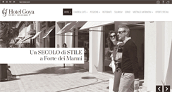 Desktop Screenshot of hotelgoya.it